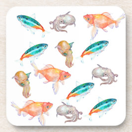 Havsdjur mönster underlägg