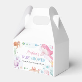 Havsdjur Ser Dig Snart Baby Shower Presentaskar