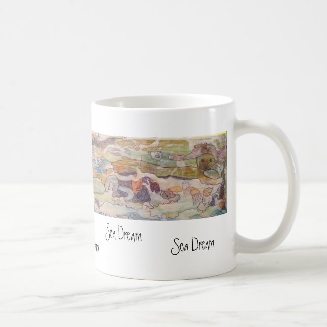 Havsdröm, havsdröm, havsdröm, kaffemugg (Höger)