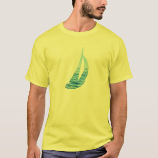havsegelbåt t-shirt