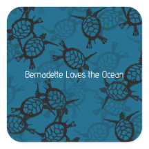 Havsentals älskare Sköldpadda 