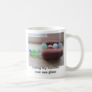 Havsexponeringsglasmarmorar Kaffemugg