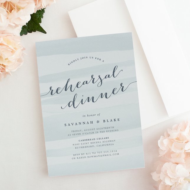 Havsfärgsinbjudan för Grönt - Förnyelse av vattenf Inbjudningar (Skapare uppladdad)