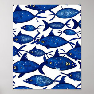 Havsfisk Poster