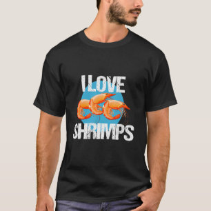 Havsfisk, räka i Kärlek T Shirt