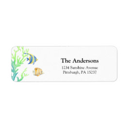 Havsfiskens Returadress Etikett