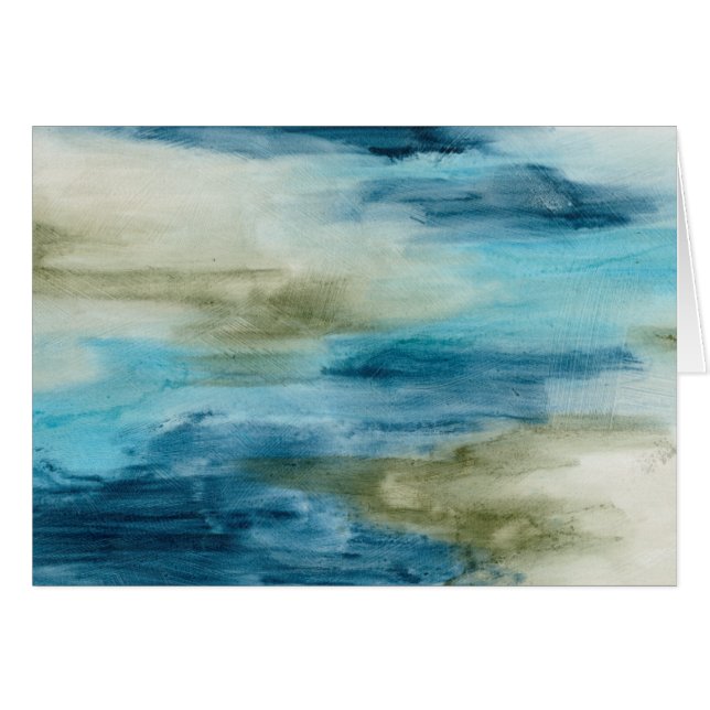 Havsflöde II Hälsningskort (Framsidan Horizontal)