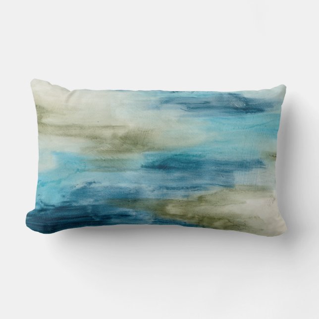 Havsflöde II Lumbarkudde (Framsida)