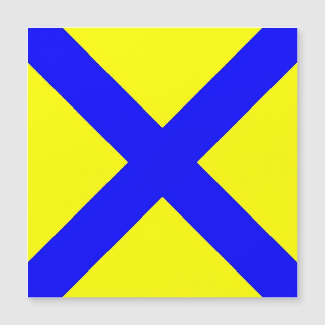 havsflottans alfabet nummer fem symbol flagga (Framsida)