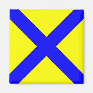 havsflottans alfabet nummer fem symbol flagga magnet