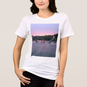 Havsförbindelse mellan pappa och fördjupning t shirt