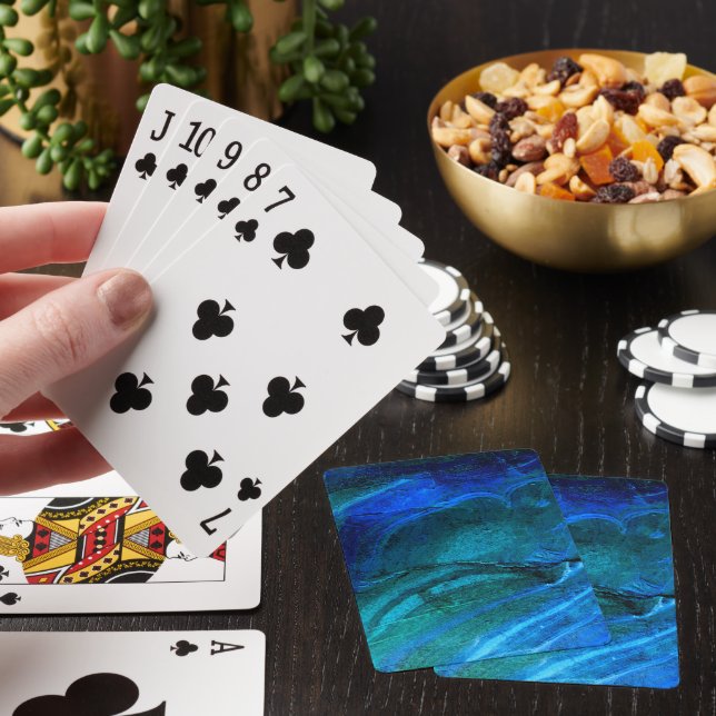 Havsformad sten  casinokort (På plats)