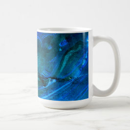 Havsformad sten kaffemugg