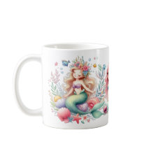 Havsfruar Under vattnet 1-års födelsedagsfotoprese