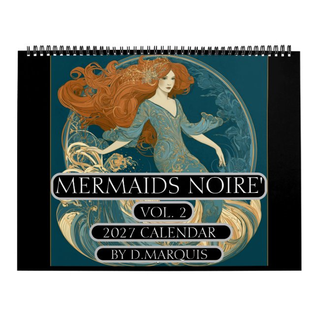 HAVSFRUER NOIRE' VOL.2 2027 KALENDER (Omslag)