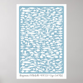 Havsgästbok Poster - 250 Platser