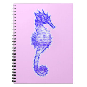 Havsgåva från Cute Sea Horse Marine Animal Gift Anteckningsbok
