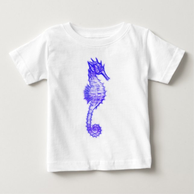 Havsgåva från Cute Sea Horse Marine Animal Gift T Shirt (Framsida)