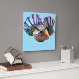 Havsgem Fyrkantig Klocka