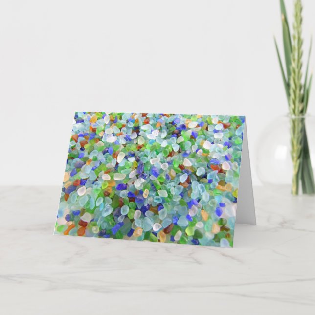 Havsglas - 1 kort (Framsida)