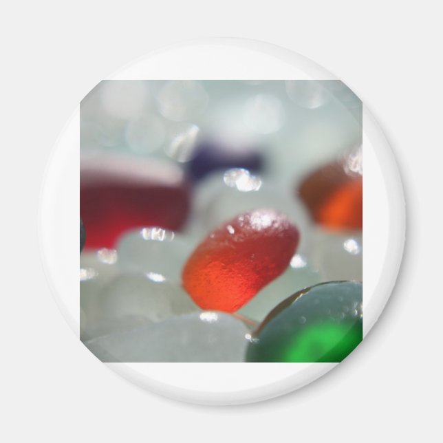 Havsglasets Orange Magnet (Framsidan)