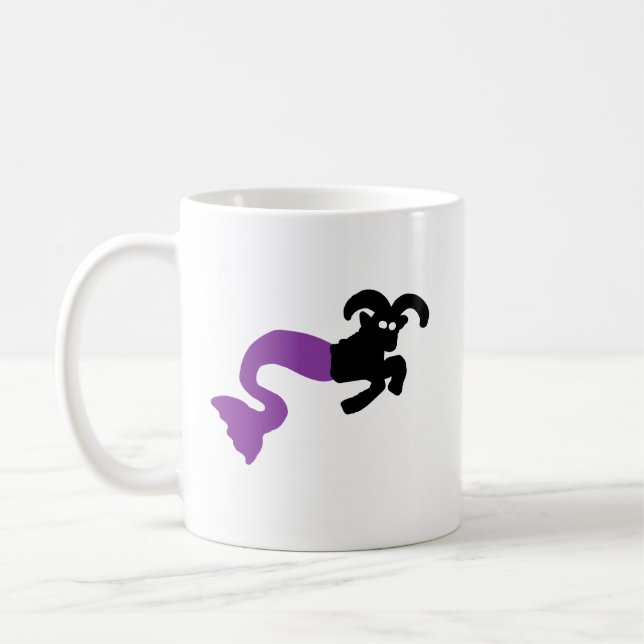 Havsgudben Capricorn-symbol mugg (Vänster)