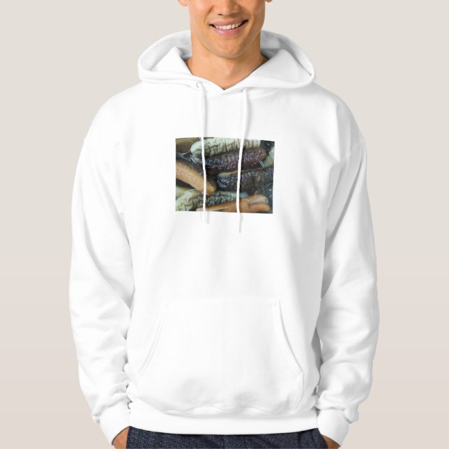 Havsgurka ... Yaowarat Market Food Sweatshirt (Framsida)