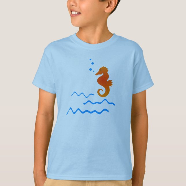Havshäst T-shirt (Framsida)