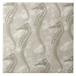 Havshästar Kakelplatta