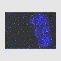 havshästsimmor i ljus