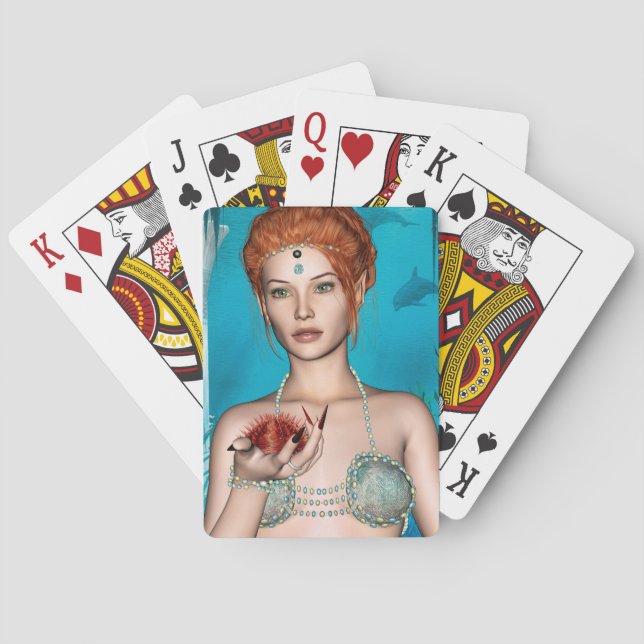 Havshavfrue Casinokort (Baksidan)