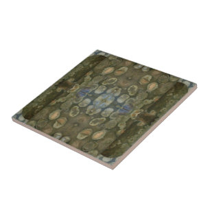 Havshavsbottnen Gemstone Boxed Mönster Kakelplatta