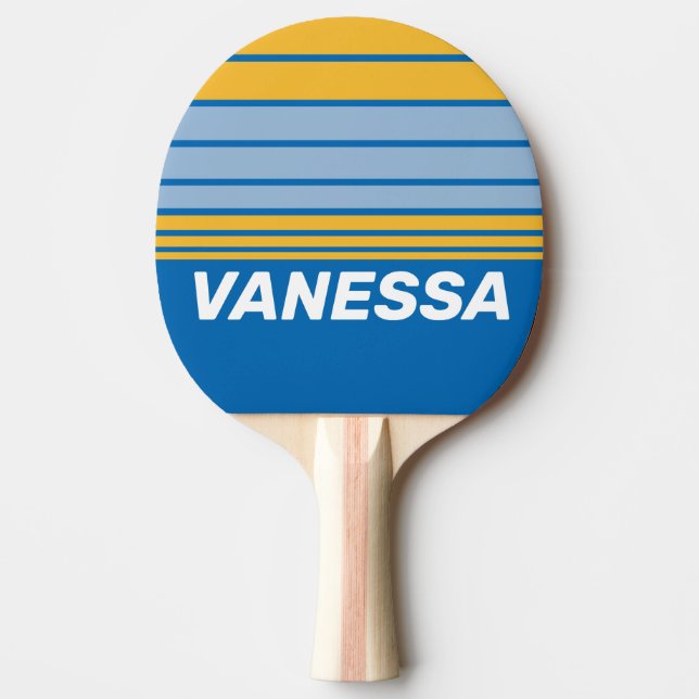 Havshorisont Randig med namn Pingisracket (Framsidan)