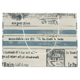 Havsinspirerade gift-väskor med havsdetaljer