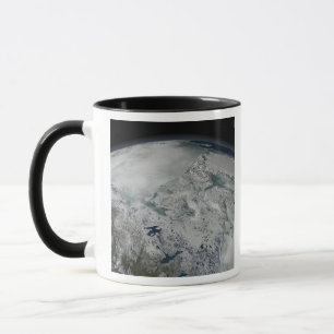 Havsis ovanför Nordamerika Mugg