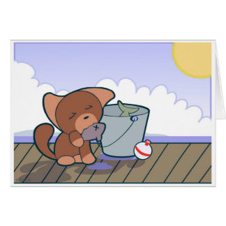 Havskatt Hälsningskort