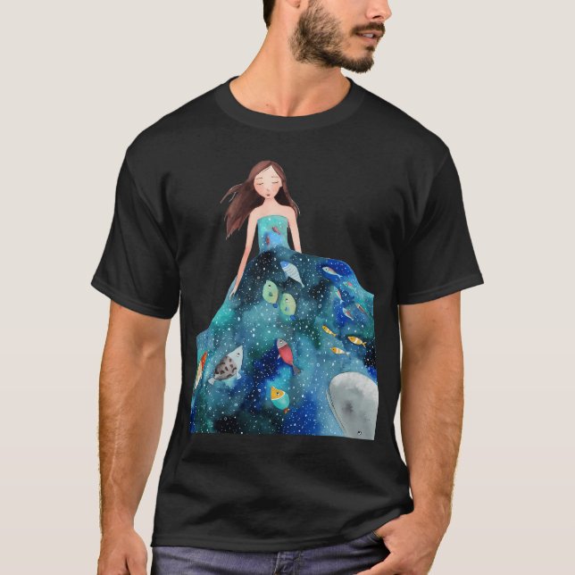Havsklädning T Shirt (Framsida)