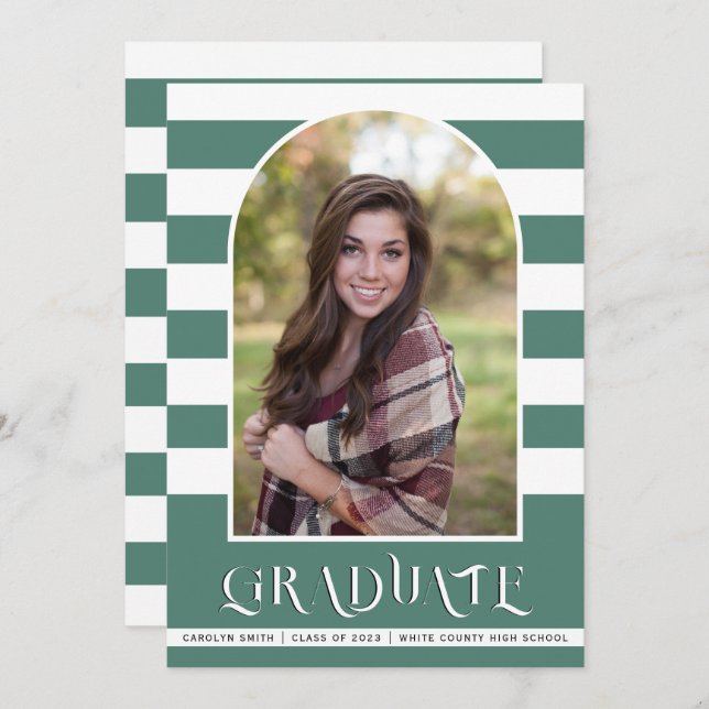 Havsklass 2023, ljusbild studenten meddelande (Fram/baksida)