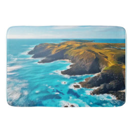 Havsklipp: Vild Shore Badrumsmatta