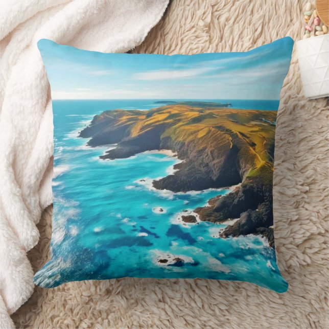 Havsklipp: Vild Shore Kudde (Filt)