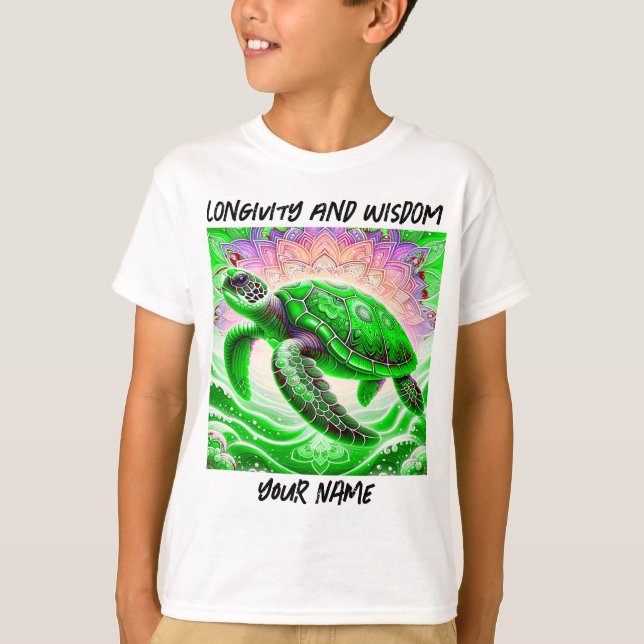 Havsköldpadda T-Shirt (Framsida)