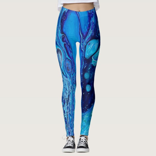 Havskonst leggings (Framsida)