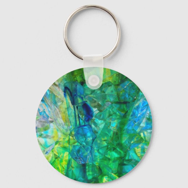 Havskristaller 2 nyckelring (Framsida)