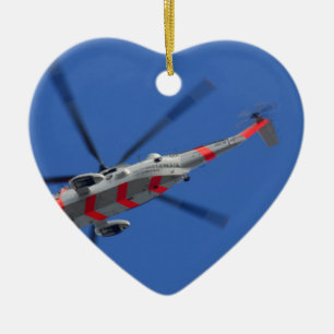 havskung julgransprydnad keramik