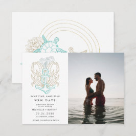 Havskust Foto Ändra datum Inbjudan