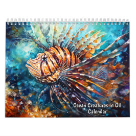 Havslevande i olja – kalender