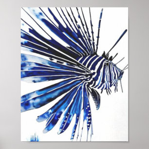 Havslionfisk Poster