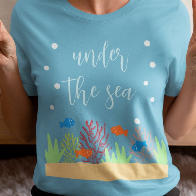 Havsliv Baby Shower T Shirt (Skapare uppladdad)