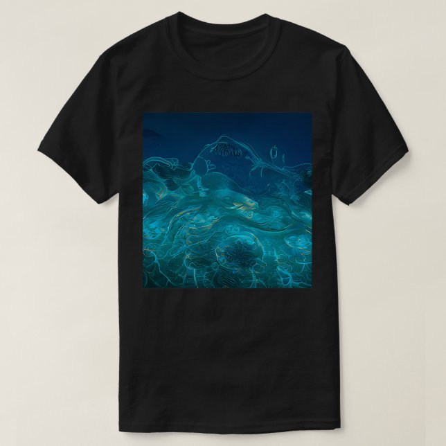 Havsliv i den flamländska baroque stil stil med Si T Shirt (Design framsida)