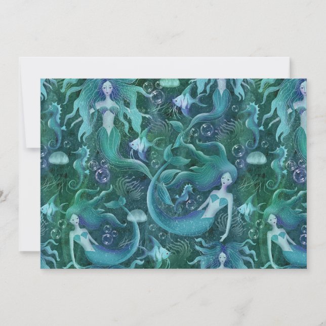 Havsliv Inbjudningar (Framsida)